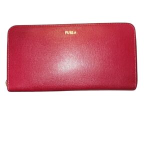 Furla Red Wallet/with Dustbag